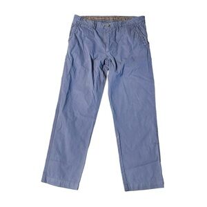 Vintage 1946 Classic Vintage Twill Relax Fit Blue Pants Men Size 36 Cotton Pants